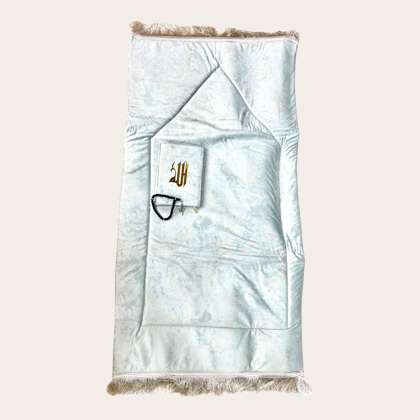 طقم صلاة عصري (أزرق لؤلؤي)